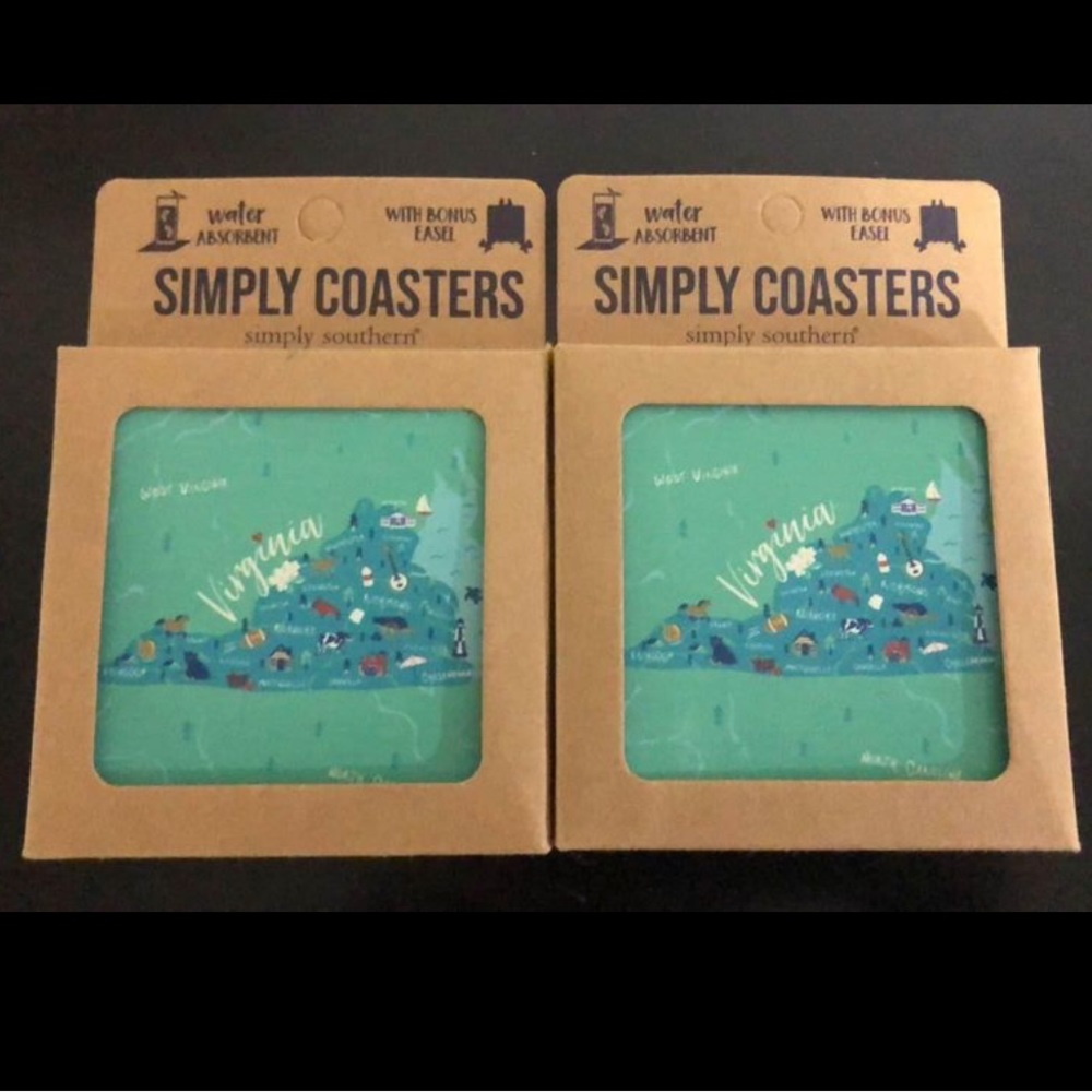 Virginia State coasters